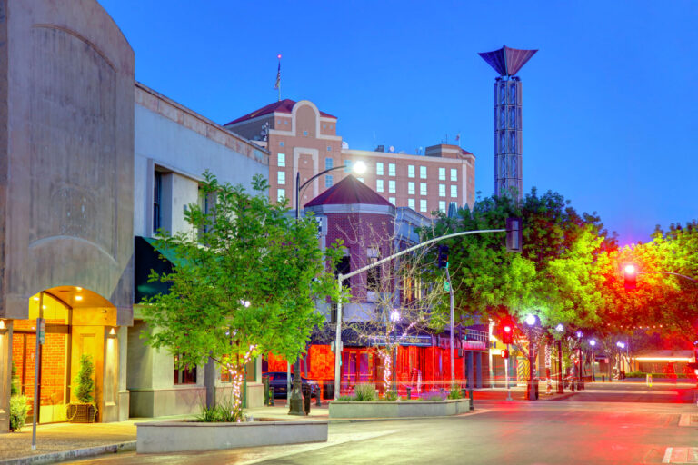 A view of Modesto